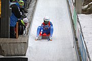 Deutsch: 2. und finaler Lauf der Juniorinnen bei den 33. FIL Juniorenweltmeisterschaften 2018 in Altenberg/Erzgebirge am 1. Februar 2018 (Namen der Abgebildeten in den Kategorien) English: 2nd and final run female juniors at the 2018 33th FIL Junior World Championships at Februar 1st alt Altenberg, Germany (names in categories)