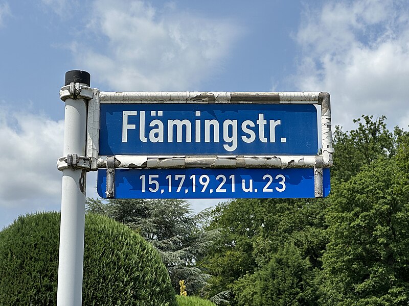 File:Flämingstr Marl Schild 2.JPG