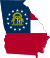 Flag-map of Georgia (U.S. state).svg