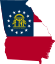 Flag-map of Georgia (U.S. state).svg