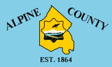 Flag of Alpine County, California.svg