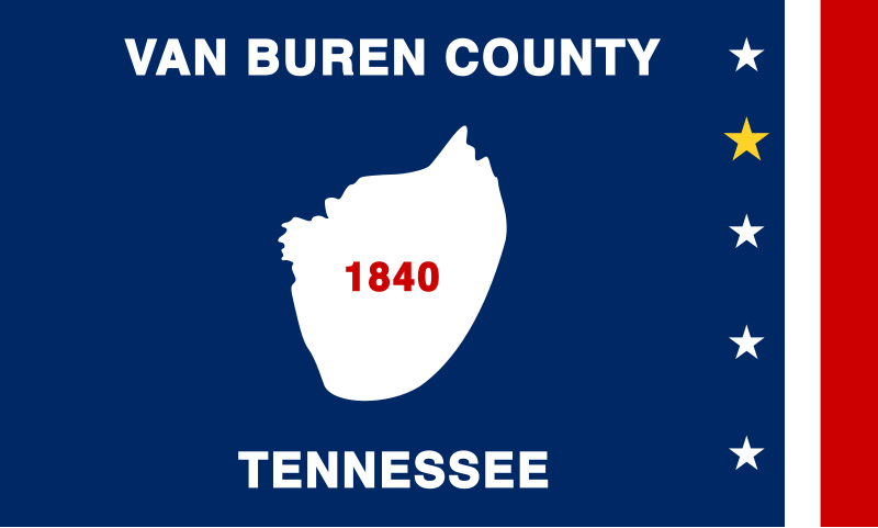 File:Flag of Van Buren County, Tennessee.svg