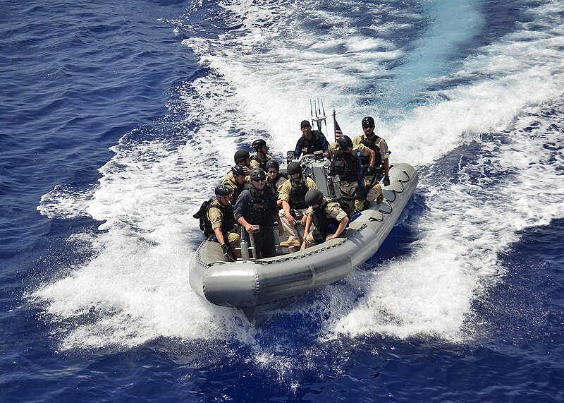 File:Flickr - Official U.S. Navy Imagery - Members of a visit, board, search and seizure team return to USS Paul Hamilton..jpg