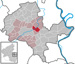Läget för Framersheim i Landkreis Alzey-Worms