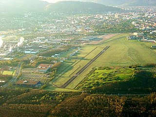 <span class="mw-page-title-main">Freiburg Airport</span> Aerodrome in Germany