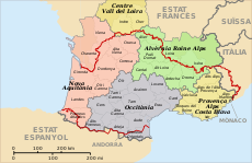 French administrative divisions in Occitania (CA).svg