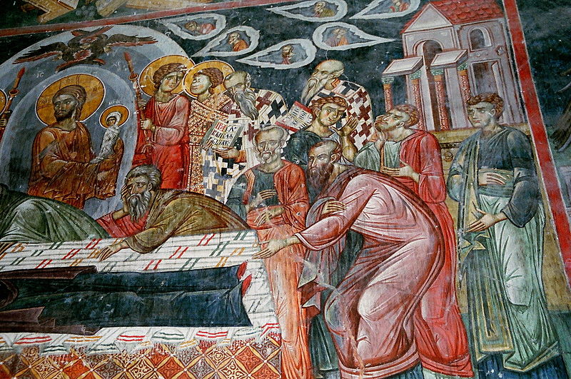 File:Frescos from the Michael the Archangel Church of Lesnovo 048.JPG