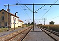 La gare d'Ossun.