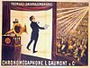 1902 poster advertising Gaumont's sound films