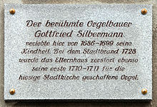 Gedenktafel am Haus Haingasse in Frauenstein (Erzgebirge) (Quelle: Wikimedia)
