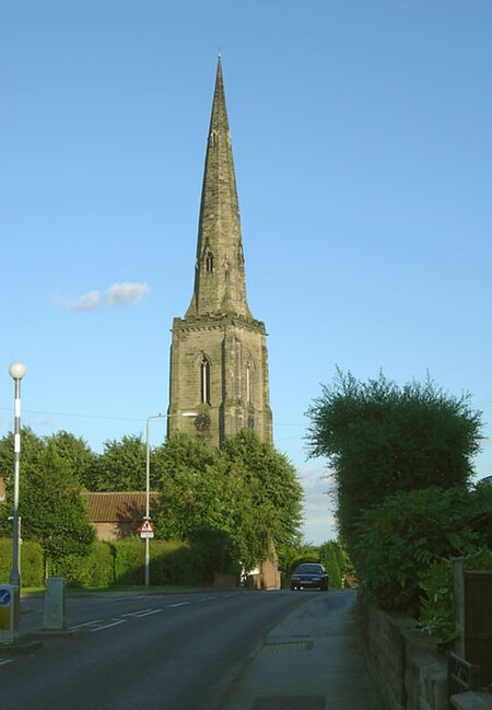 Spire of All Hallows' Church, Gedling