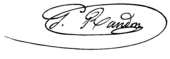 signature de Gilbert Randon