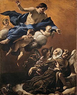 <i>Ecstasy of St Margaret of Cortona</i> Painting by Giovanni Lanfranco
