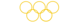 Collare d'Oro dell'Ordine olimpico (CIO) - nastrino per uniforme ordinaria