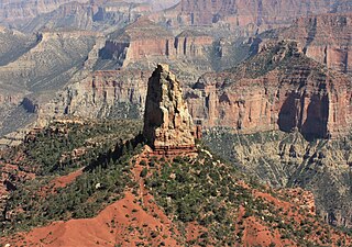 <span class="mw-page-title-main">Mount Hayden (Arizona)</span> Landform in the Grand Canyon, Arizona