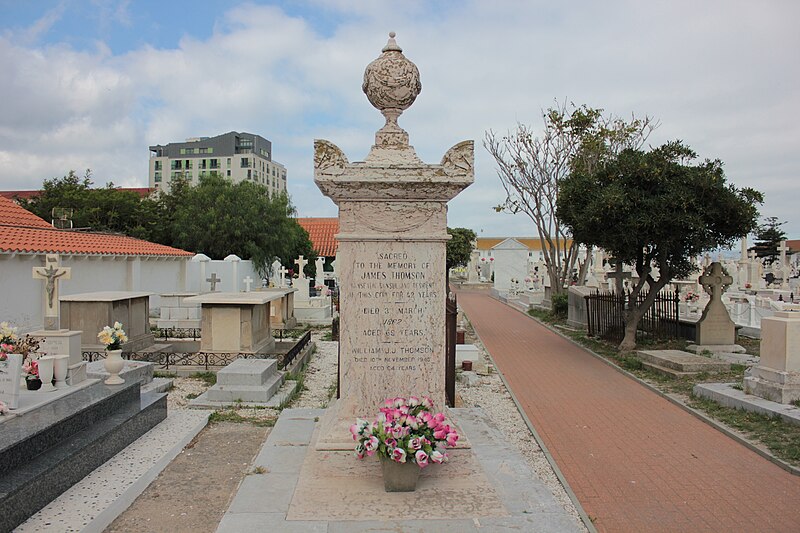 File:Grave of James Thomson in Gibraltar Cemetery (1).JPG