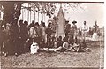 Grave of wife of David Livingstone at Shupanga on the Zambezi River. The gravestone is of cast iron and was made in Glasgow.jpg