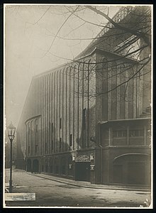 Hans Poelzigs Großes Schauspielhaus, Berlin, um 1919