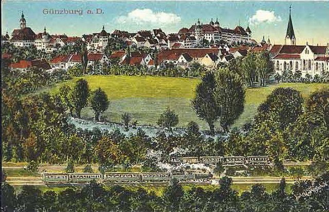 Günzburg in about 1918