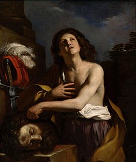 David with the Head of Goliath, circa 1650