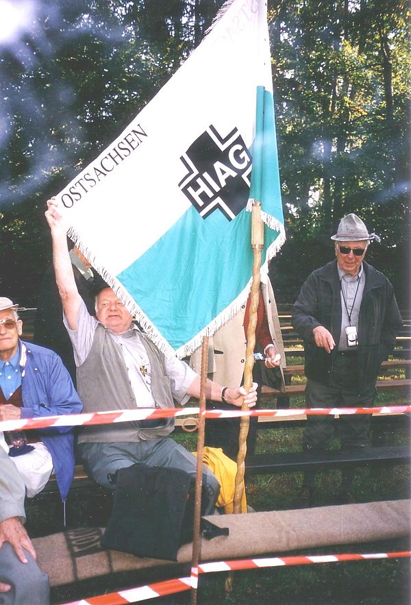 "HIAG Ostsachsen" at the Ulrichsberg meeting at Ulrichsberg mountain in 2003