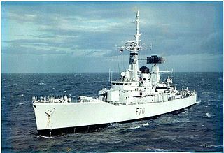 HMS <i>Apollo</i> (F70) Frigate of the Royal Navy