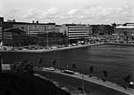 Hagnäsbron mot Kronohagen 1973. Foto: Kari Hakli.