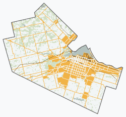 Dundas is located in City of Hamilton