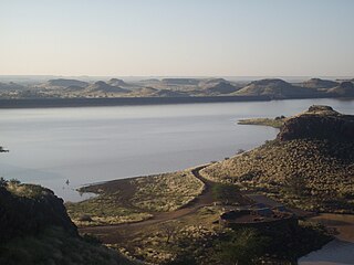 <span class="mw-page-title-main">Hardap Dam</span> Dam in km , south of Windhoek