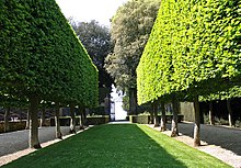 Avenue to gate Hidcote Manor Garden 02.jpg