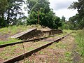 Platform seen from north end