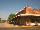 An abandoned historic building in downtown Lewisville