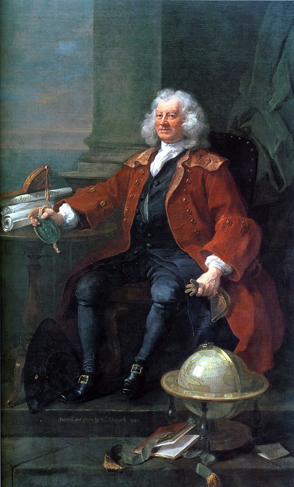 William Hogarth's portrait of Thomas Coram.
