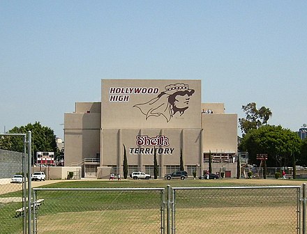 Hollywood High School in 2008
