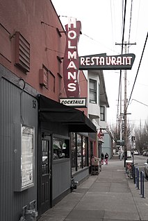 Holmans Bar and Grill Restaurant in Portland, Oregon, U.S.