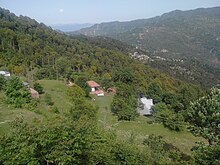 House on mountains in Murree. House on Mountains Amazing View of Murree City of Pakistan..jpg