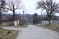 Čeština: Silnice ve vesnici Hroznějovice Template:Mediagrant 2018