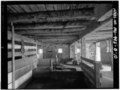 INTERIOR, GROUND FLOOR, EAST VIEW - Herman Farm, Barn, North side of Showalter Road, East of I-81, Hagerstown, Washington County, MD HABS MD,22-HAGTO.V,3-B-10.tif