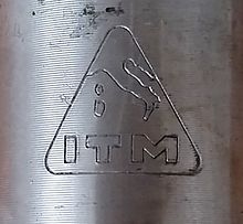 ITM Logo 80er Jahre (hier auf Sattelstütze)