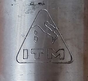 ITM Logo 80er Jahre (hier auf Sattelstütze)