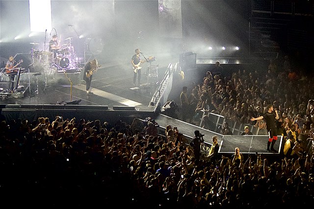 Imagine Dragons at Verizon Center, Washington, D.C., on the Smoke + Mirrors tour in July 2015