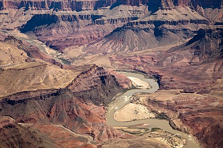 Outfall of Tanner Creek, then the (black) Tanner Graben In the canyon.jpg