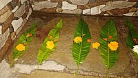 Here each Flower & Leaf represent nine devi of navrati festival