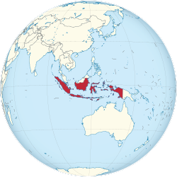 Indonesia di dunia (berpusat di Indonesia) .svg