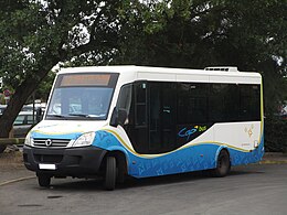 Irisbus Vehixel Cityos n ° 674 - Cap'Bus (Farinette, Vias Plage) .jpg