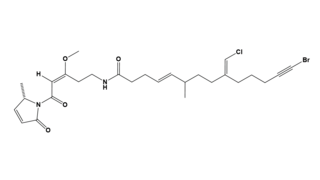 <span class="mw-page-title-main">Jamaicamide A</span> Chemical compound