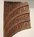 Jain decorated tympanum from Kankali Tila, Mathura, 15 CE.62