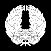 Japanisches Wappen Tugaru Botann.svg