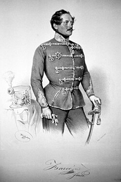 Josef Kriehuber litográfiája (1851)