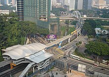 Bukit Nanas station KLMonoRail-Top.JPG